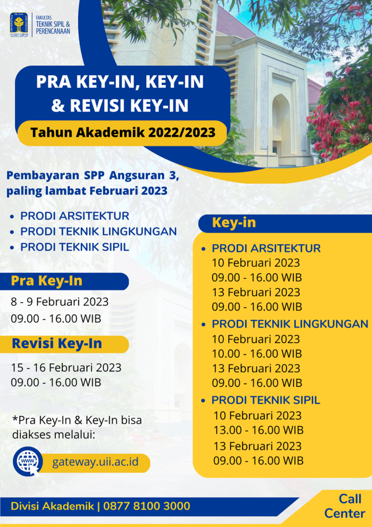 Informasi Pra Key In Key In Dan Revisi Key In Semester Genap T A