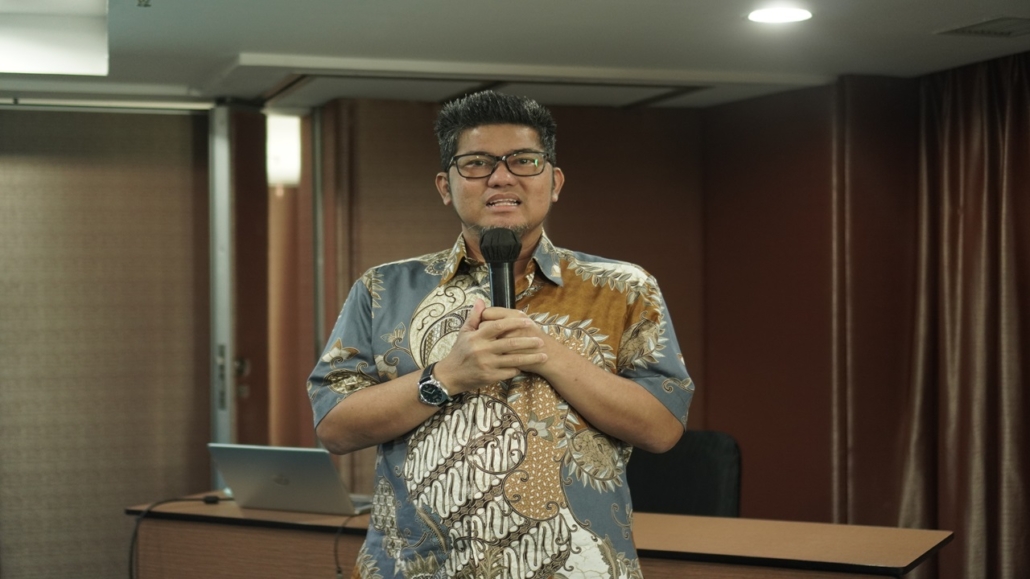 Sambutan Kuliah Lapangan Mahasiswa FTSP UII ke Rasuna Said Epicentrum Jakarta