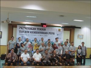 PPAr FTSP UII Bersama Kementerian PUPR Gelar Pembekalan Teknis BIM PUPR