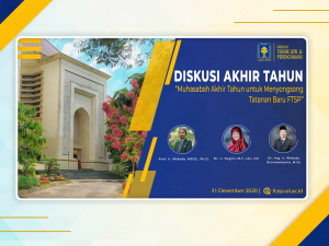 Diskusi Akhir Tahun  FTSP UII  2020: Akan Hadir Program Studi Magister Teknik Lingkungan