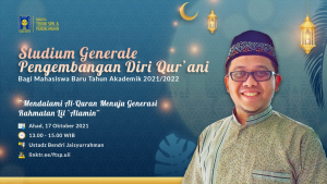 Studium General Pengembangan Diri Qur’ani FTSP UII  “Mendalami Al-Quran Menuju Generasi Rahmatan Lil ‘Alamin”