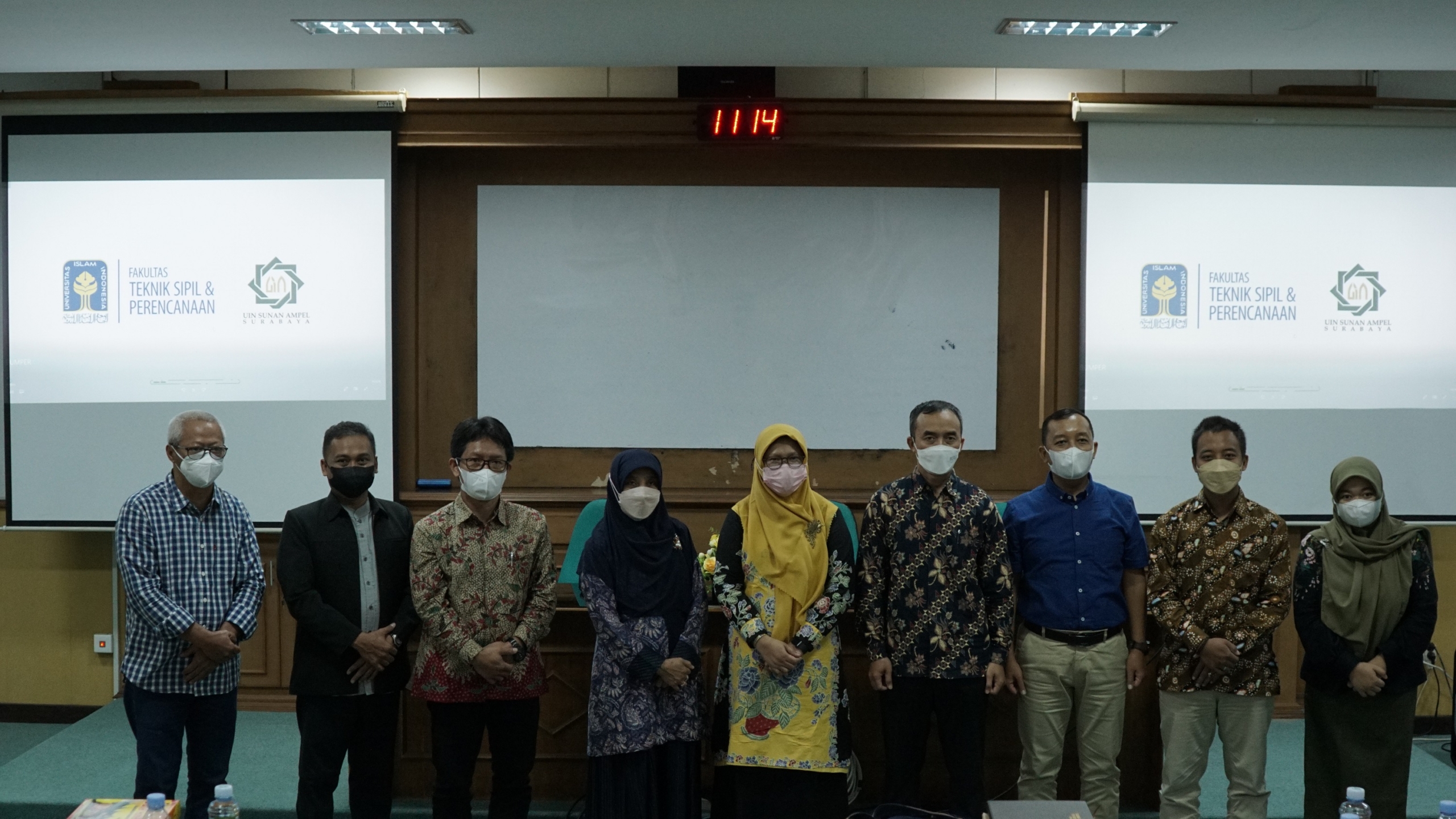FTSP UII dapat kunjungan dari UINSA Surabaya