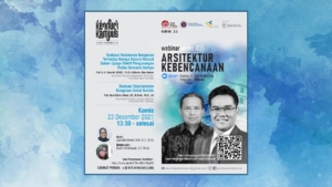 Kenduri Kampus Alumni Arsitektur FTSP UII Gelar Webinar Arsitektur Kebencanaan