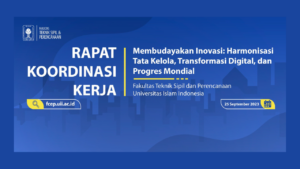 Rapat Koordinasi Kerja FTSP UII  Membudayakan Inovasi: Harmonisasi Tata Kelola, Transformasi Digital,  dan Progres Mondial