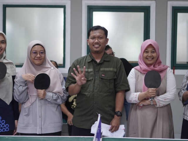 FTSP UII Sukses Gelar Pertandingan Tenis Meja Memperingati Milad ke-60