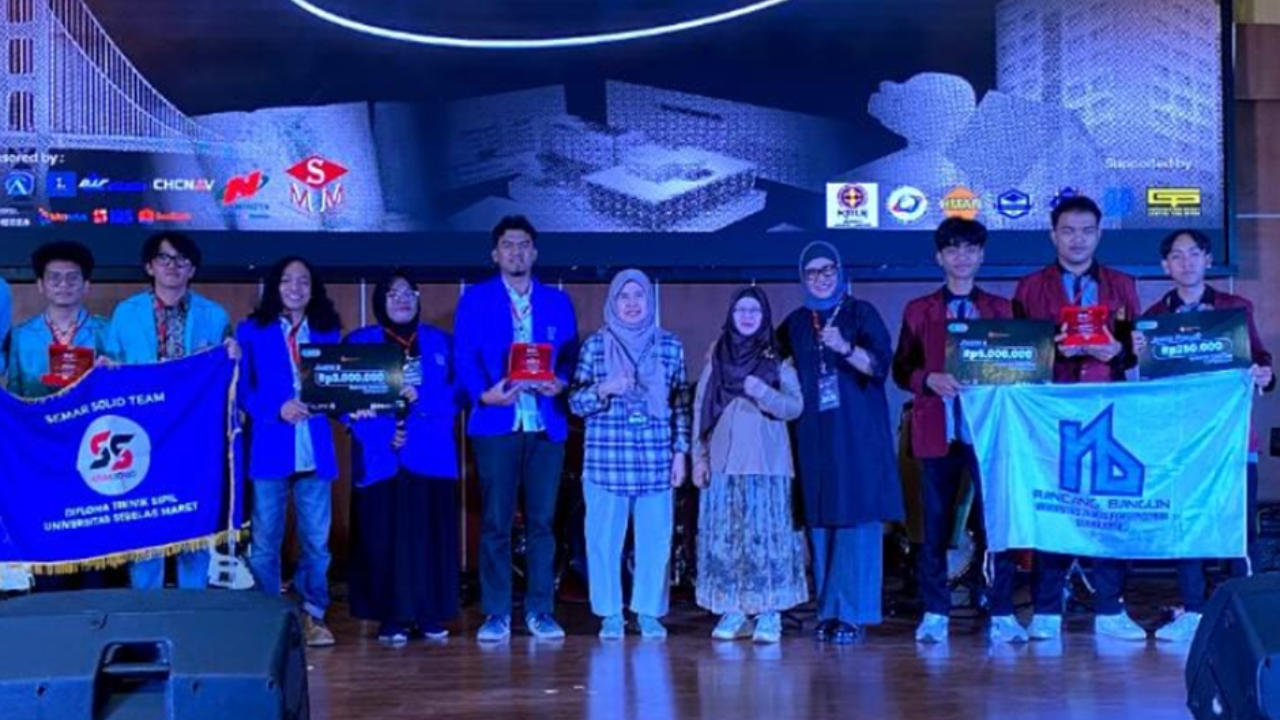 Juara 2 NCC Civest 2025, Tim SalakaMix FTSP UII Tampilkan Inovasi Beton Masa Depan