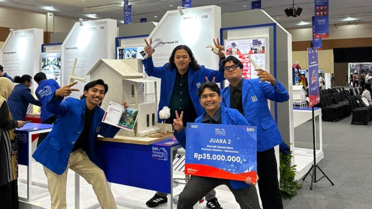 Mahasiswa Arsitektur Raih Prestasi di BTN Housingpreneur 2025